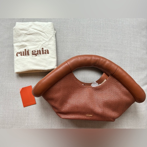Cult Gaia Elodie Top Handle Auburn bag - Picture 3 of 6